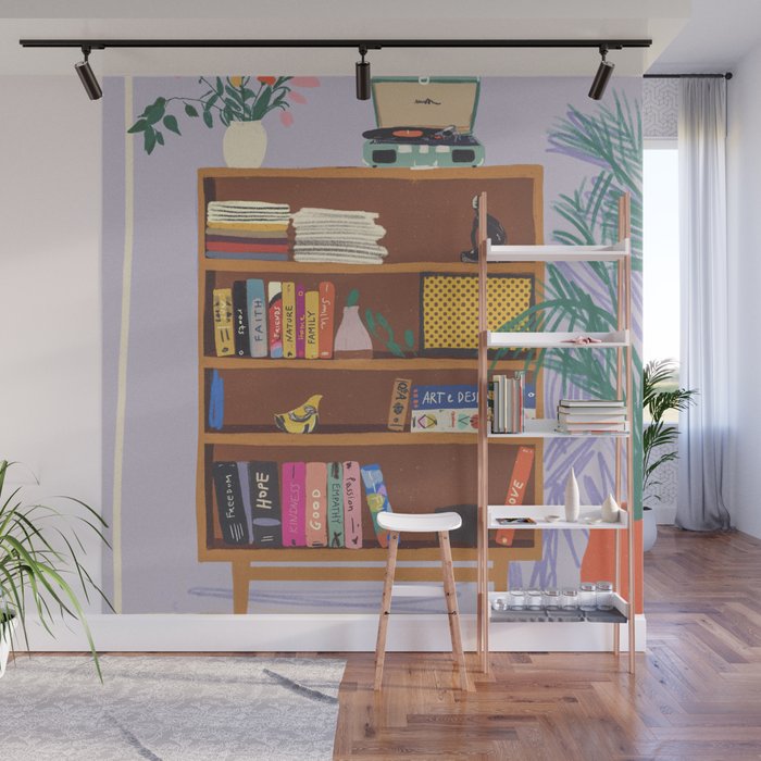 My library Wall Mural Gallery Image 1
