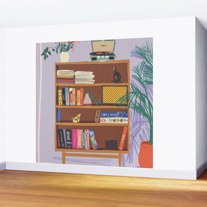 My library Wall Mural Gallery Image 2
