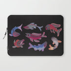 Salmon - dark Laptop Sleeve Gallery Image 1