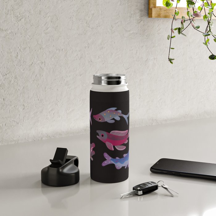 Salmon - dark Water Bottle Gallery Image 4