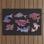 Salmon - dark Outdoor Rug Gallery Image 1