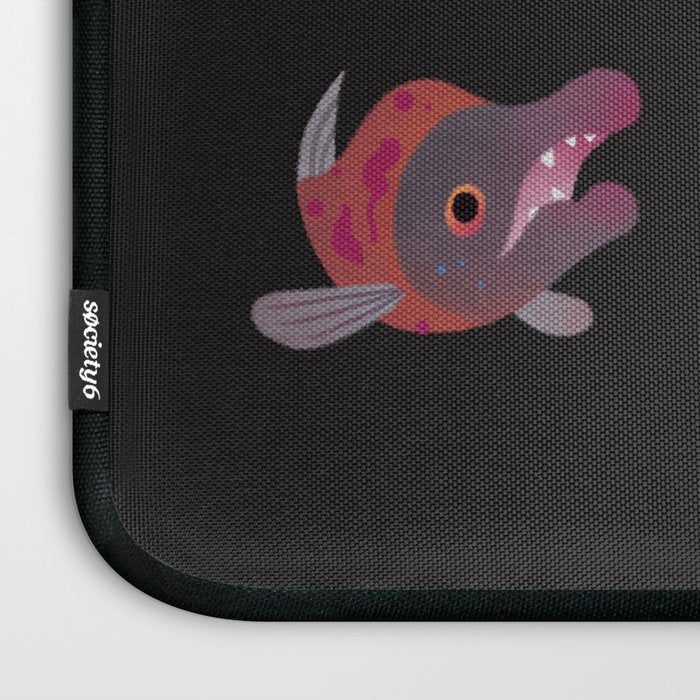 Salmon - dark Laptop Sleeve Gallery Image 3