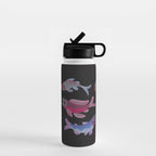 Salmon - dark Water Bottle Gallery Image 1