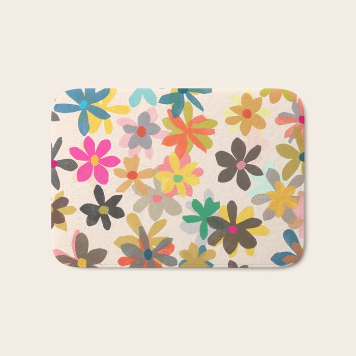 wildflowers 14 Bath Mat Gallery Image 1