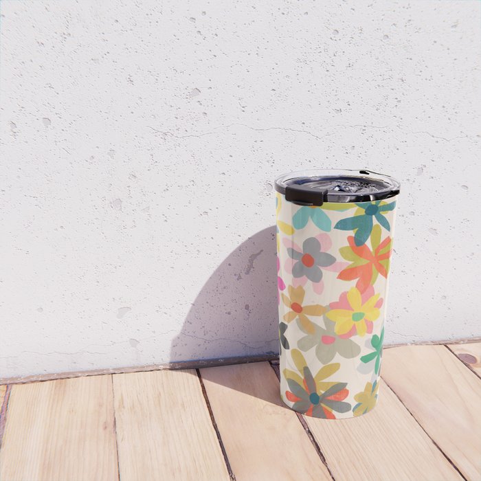 wildflowers 14 Travel Mug Gallery Image 4