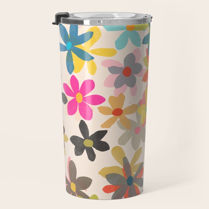 wildflowers 14 Travel Mug Gallery Image 3