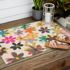 wildflowers 14 Outdoor Rug Gallery Image 2
