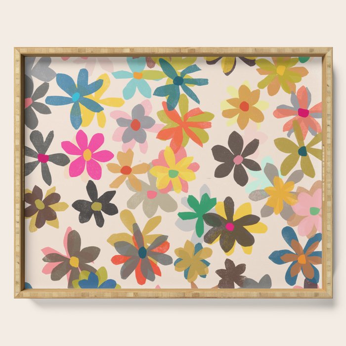 wildflowers 14 Serving Tray Gallery Image 1