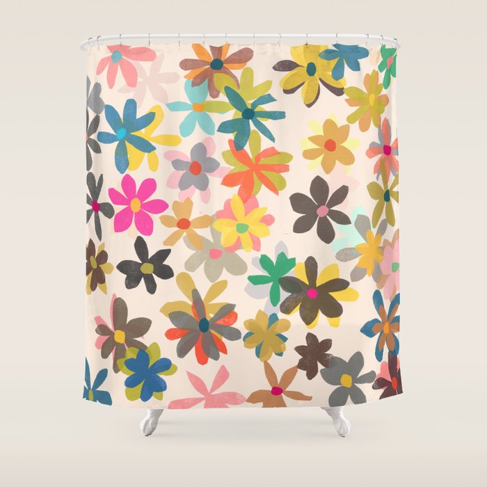 wildflowers 14 Shower Curtain Gallery Image 1