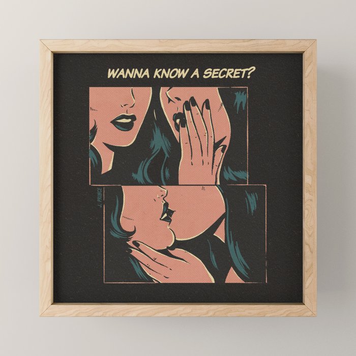 Secret Mini Art Print Gallery Image 1