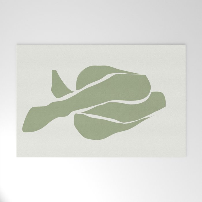 Abstract Woman 12 Welcome Mat Gallery Image 1