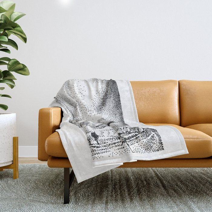 Control 3 NOODDOOD Throw Blanket Gallery Image 1