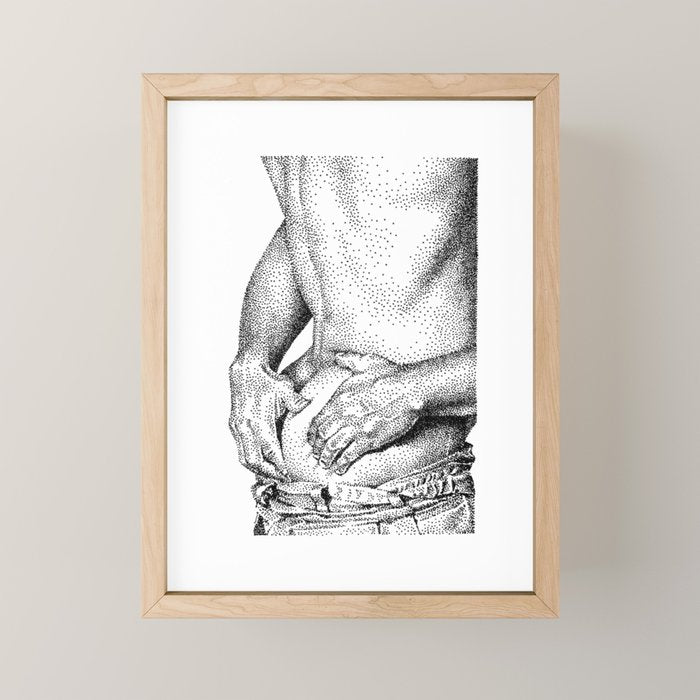 Control 3 NOODDOOD Mini Art Print Gallery Image 1