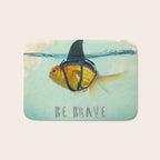 Be Brave - Brilliant Disguise Bath Mat Gallery Image 1