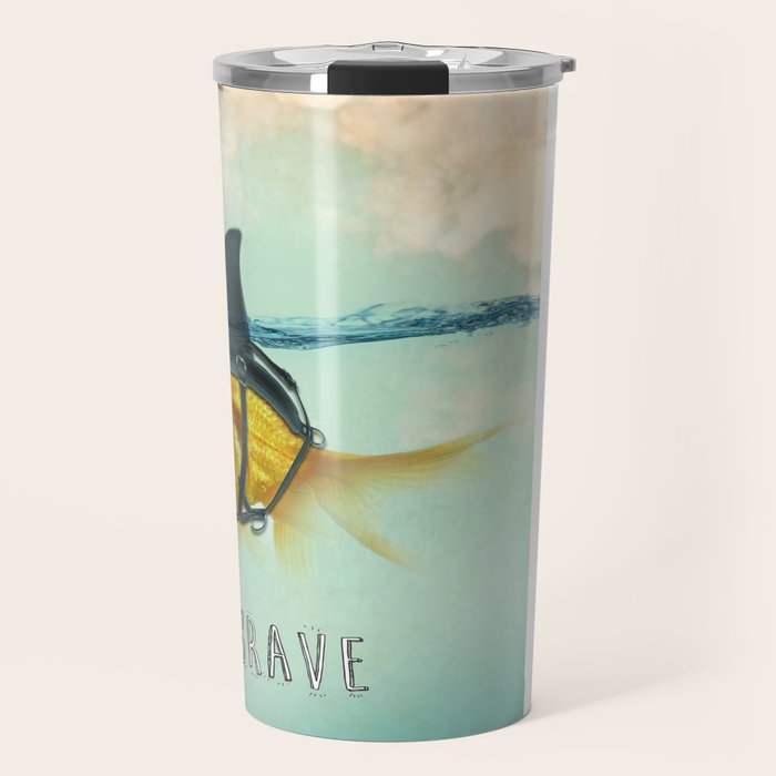 Be Brave - Brilliant Disguise Travel Mug Gallery Image 1