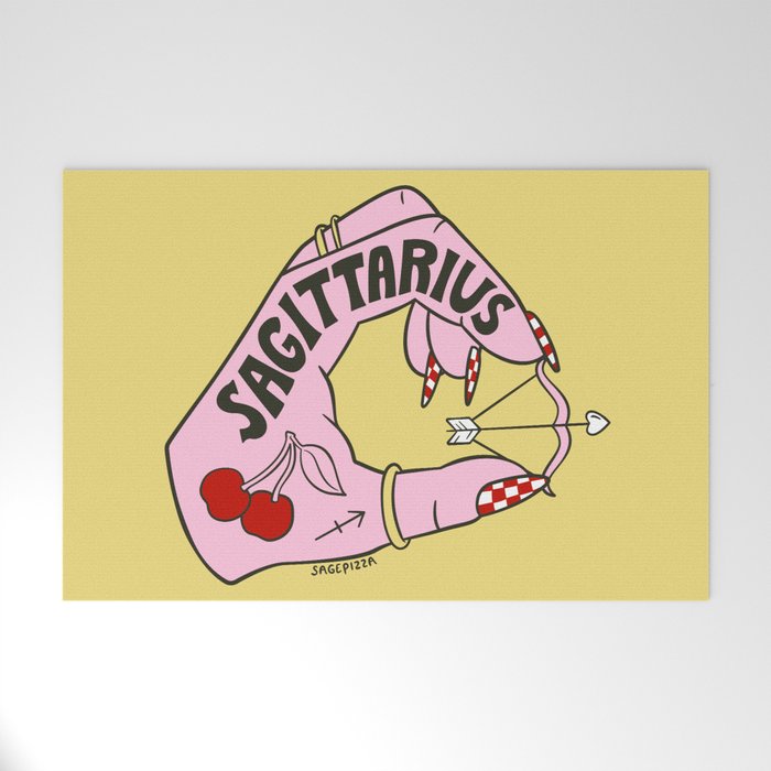 SAGITTARIUS Welcome Mat Gallery Image 1