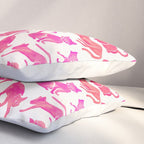 Cat Positions - Pink OmbrÃ© Palette Pillow Sham Gallery Image 3