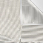 Relief [1]: an abstract, textured piece in white by Alyssa Hamilton Art Wall Tapestry Gallery Image 3