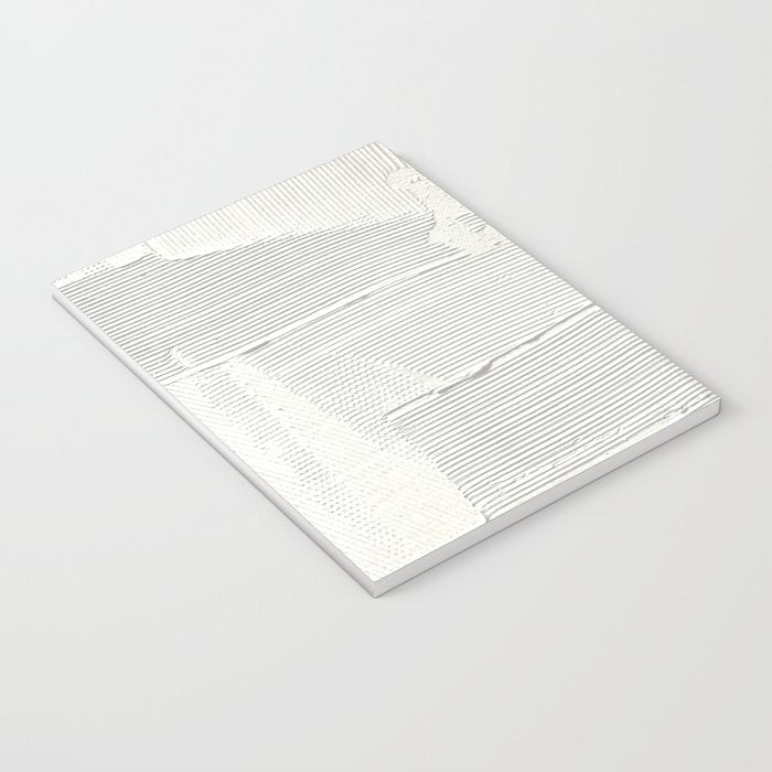 Relief [1]: an abstract, textured piece in white by Alyssa Hamilton Art Notebook Gallery Image 3
