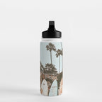 Retro Surfboard California Water Bottle Gallery Image 3