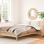 Retro Surfboard California Duvet Cover Gallery Image 2