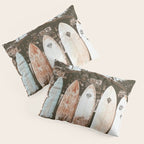 Retro Surfboard California Pillow Sham Gallery Image 3