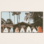 Retro Surfboard California Desk Mat Gallery Image 3