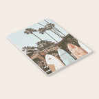 Retro Surfboard California Notebook Gallery Image 3