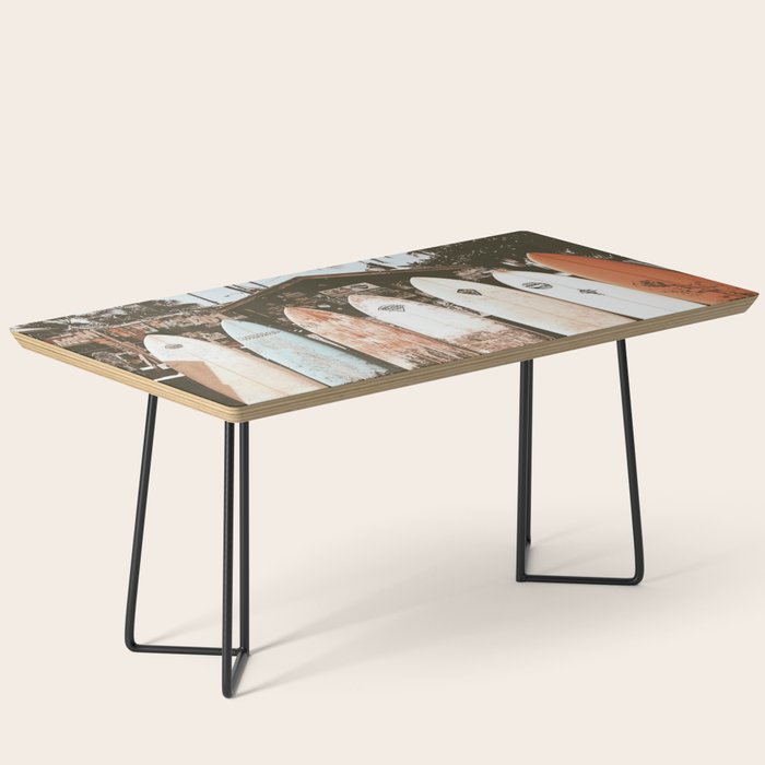Retro Surfboard California Coffee Table Gallery Image 1