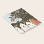 Retro Surfboard California Notebook Gallery Image 2