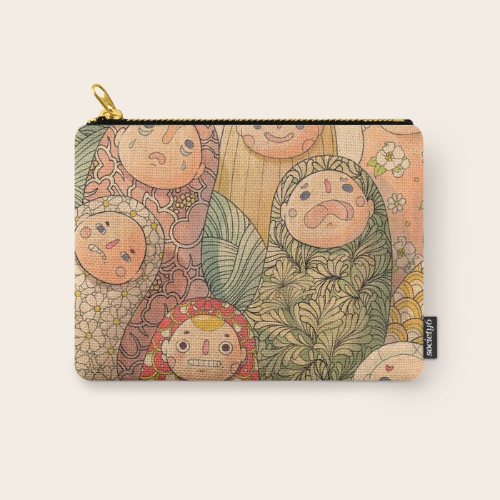 Pattern Worms Carry All Pouch Gallery Image 1