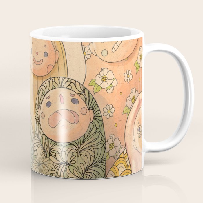 Pattern Worms Coffee Mug Gallery Image 1