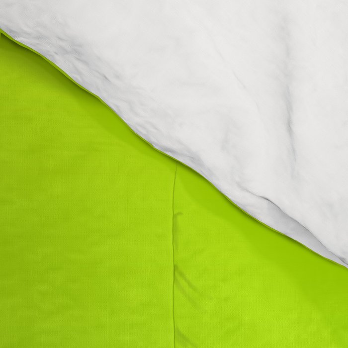 Bright Chartreuse Green Ombre Comforter Gallery Image 4