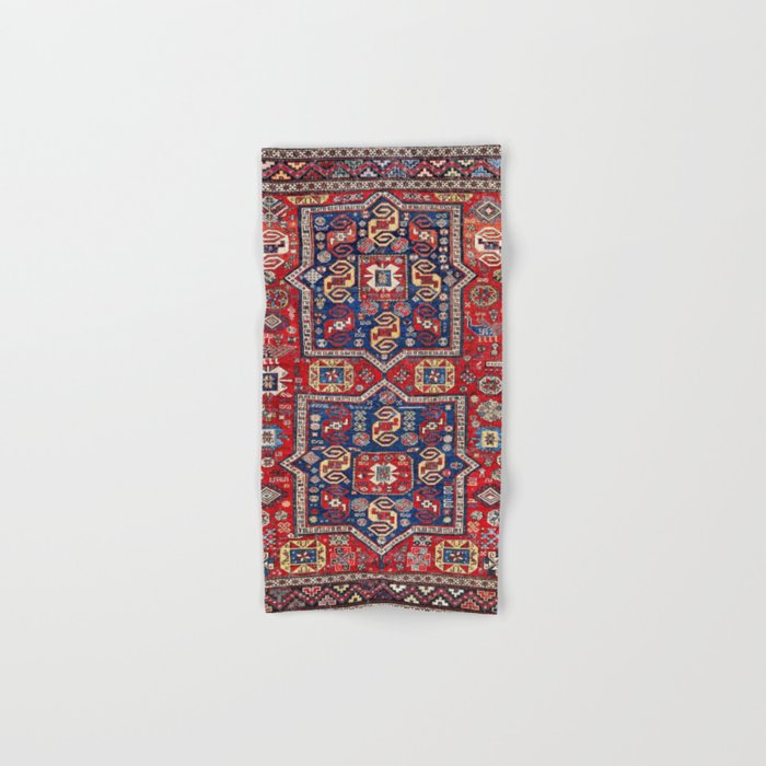 Kuba Sumakh East Caucasus Rug Print Bath Towel Gallery Image 1