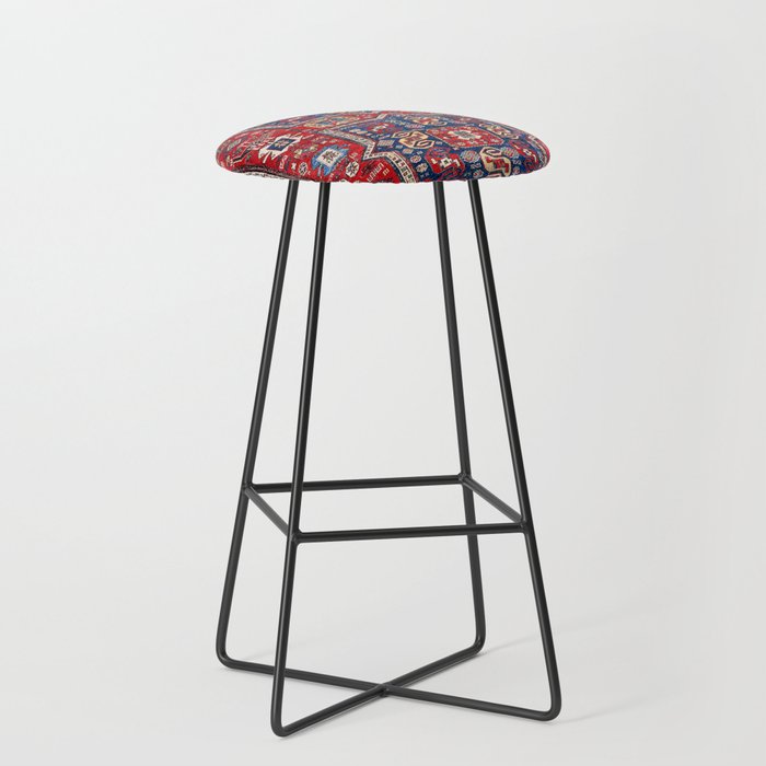 Kuba Sumakh East Caucasus Rug Print Stool Gallery Image 1