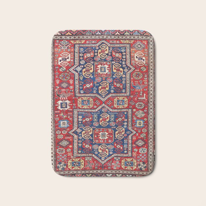 Kuba Sumakh East Caucasus Rug Print Bath Mat Gallery Image 1