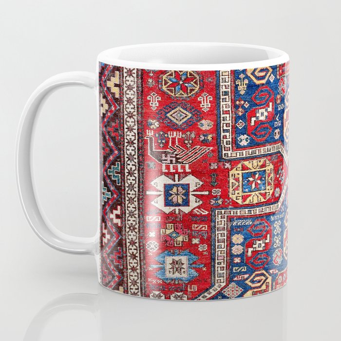 Kuba Sumakh East Caucasus Rug Print Coffee Mug Gallery Image 3