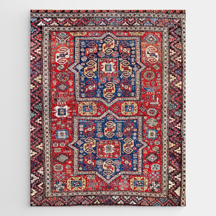 Kuba Sumakh East Caucasus Rug Print Jigsaw Puzzle Gallery Image 1