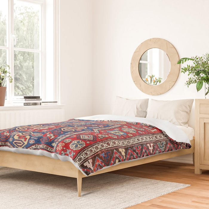 Kuba Sumakh East Caucasus Rug Print Duvet Cover Gallery Image 2