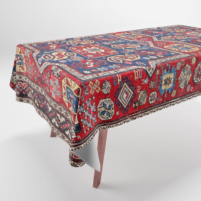 Kuba Sumakh East Caucasus Rug Print Tablecloth Gallery Image 1