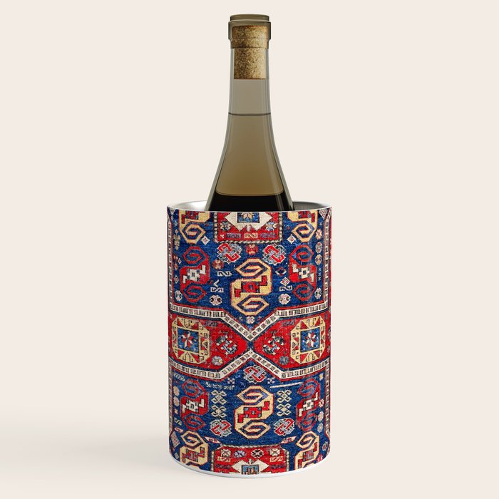 Kuba Sumakh East Caucasus Rug Print Wine Chiller Gallery Image 1