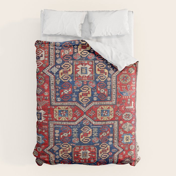 Kuba Sumakh East Caucasus Rug Print Comforter Gallery Image 6