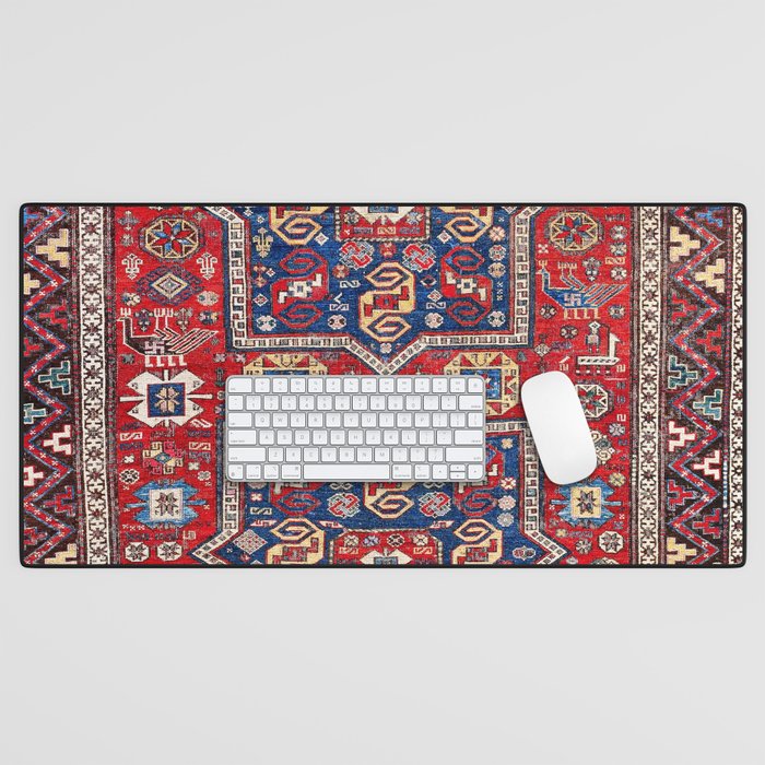 Kuba Sumakh East Caucasus Rug Print Desk Mat Gallery Image 1