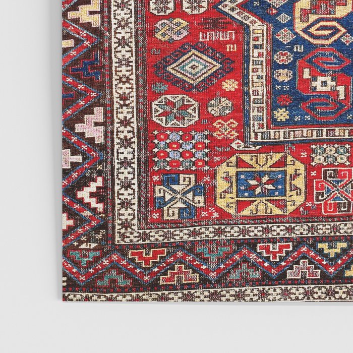 Kuba Sumakh East Caucasus Rug Print Poster Gallery Image 3