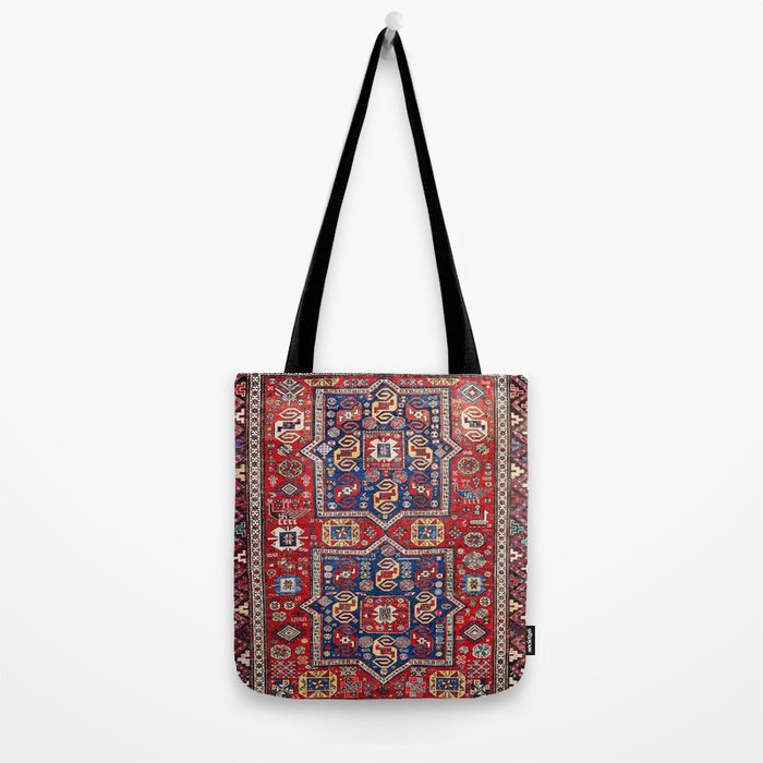 Kuba Sumakh East Caucasus Rug Print Tote Bag Gallery Image 2