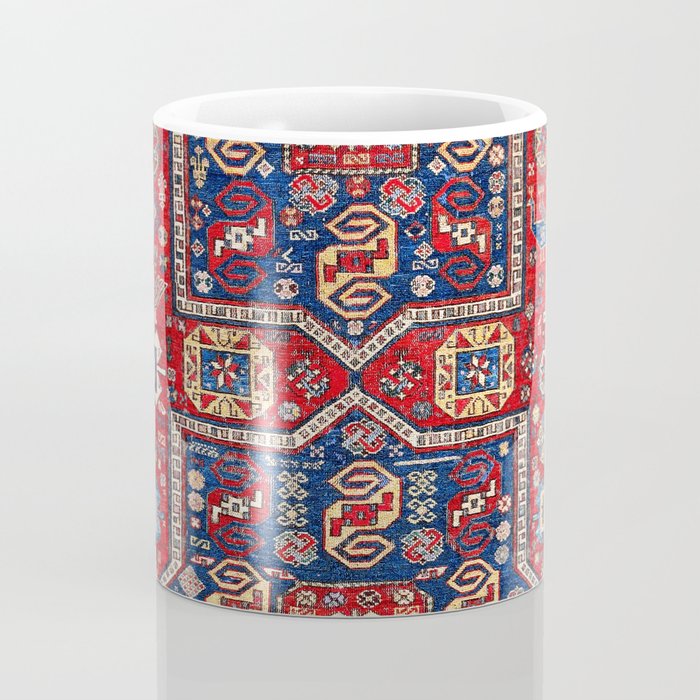 Kuba Sumakh East Caucasus Rug Print Coffee Mug Gallery Image 4