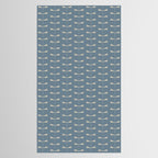 Dragonfly Pattern I Blue Tablecloth Gallery Image 2