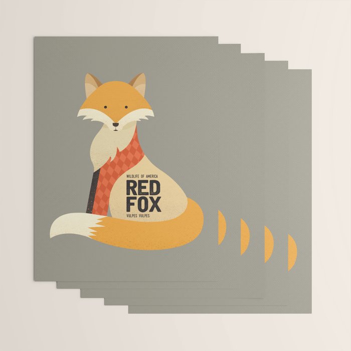 Hello Red Fox Wrapping Paper Gallery Image 3
