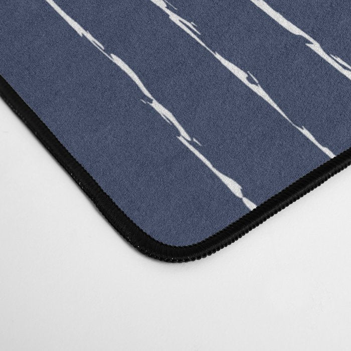 Lines #5 (Navy) Desk Mat Gallery Image 4