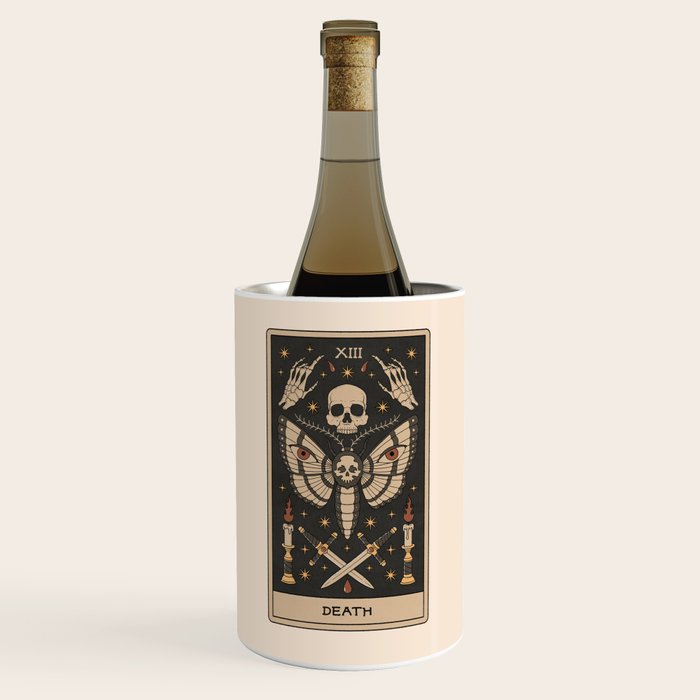 Death - Moth Tarot Wine Chiller Gallery Image 1